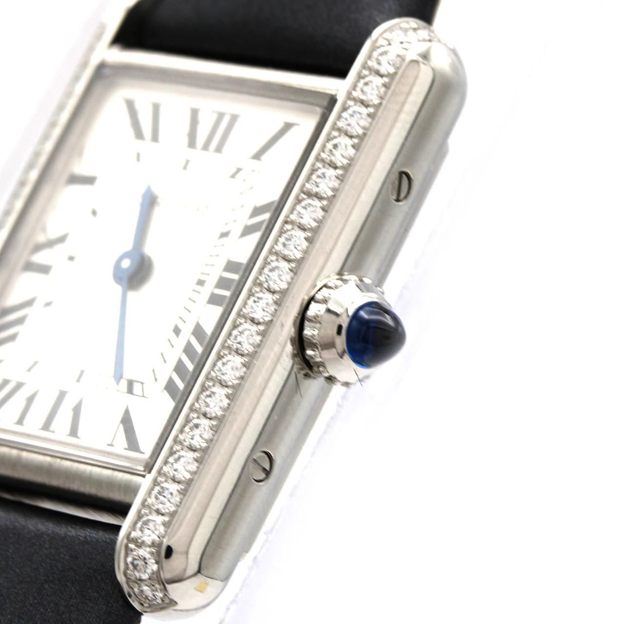 Cartier Tank Mast SM D SS Quartz Watch — view 3