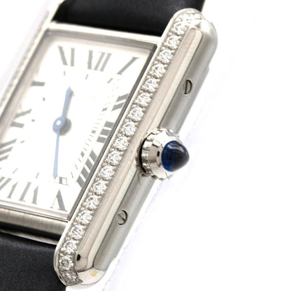 Cartier Tank Mast SM D SS Quartz Watch — view 3