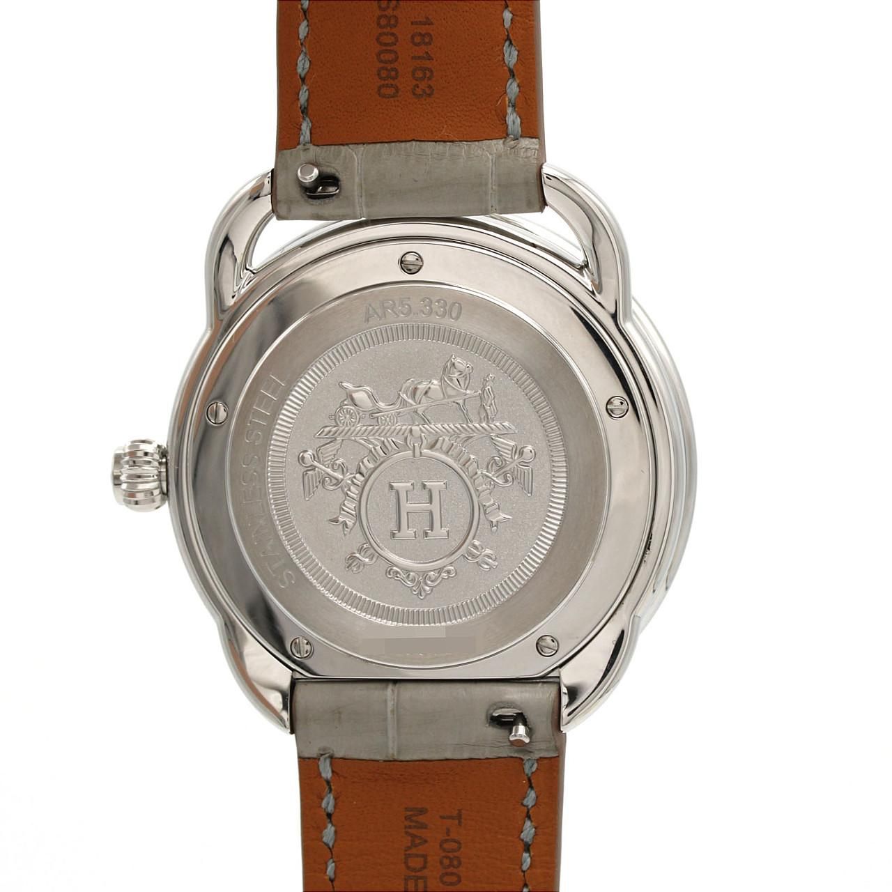 Hermes Arso-d SS Quartz Watch — view 6