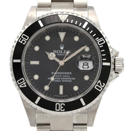 Rolex Submariner Date SS Automatic Winding Number Watch