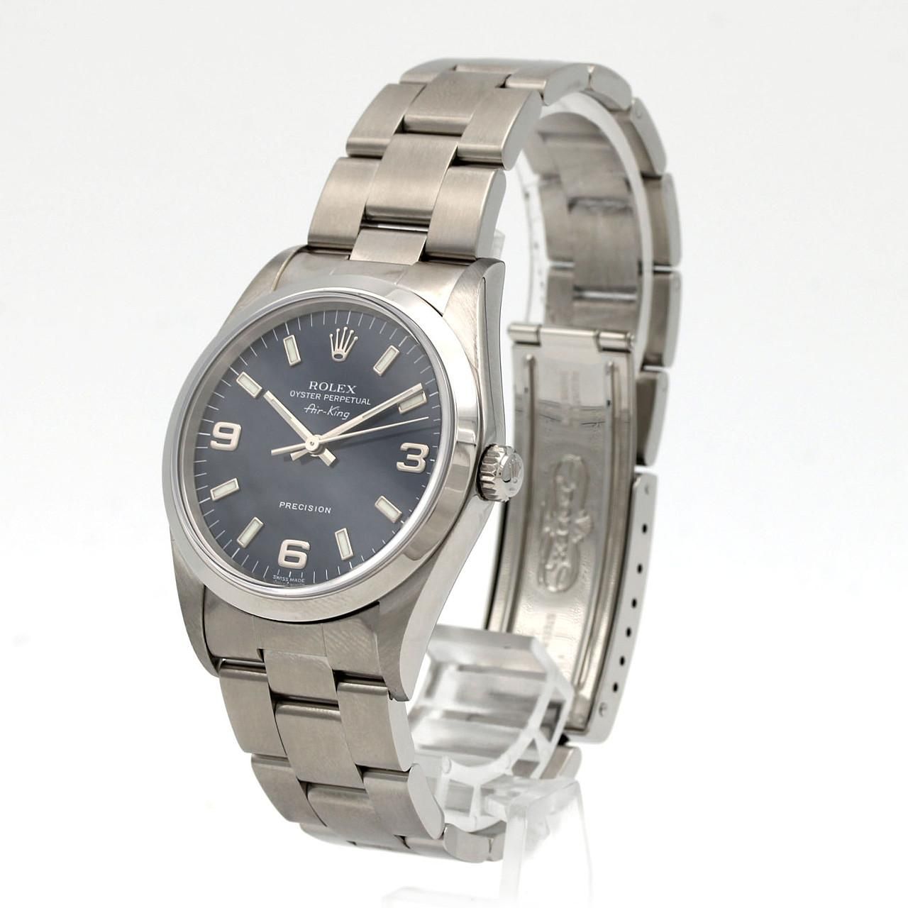 Rolex Air King SS Automatic Winding a Number Watch — view 2