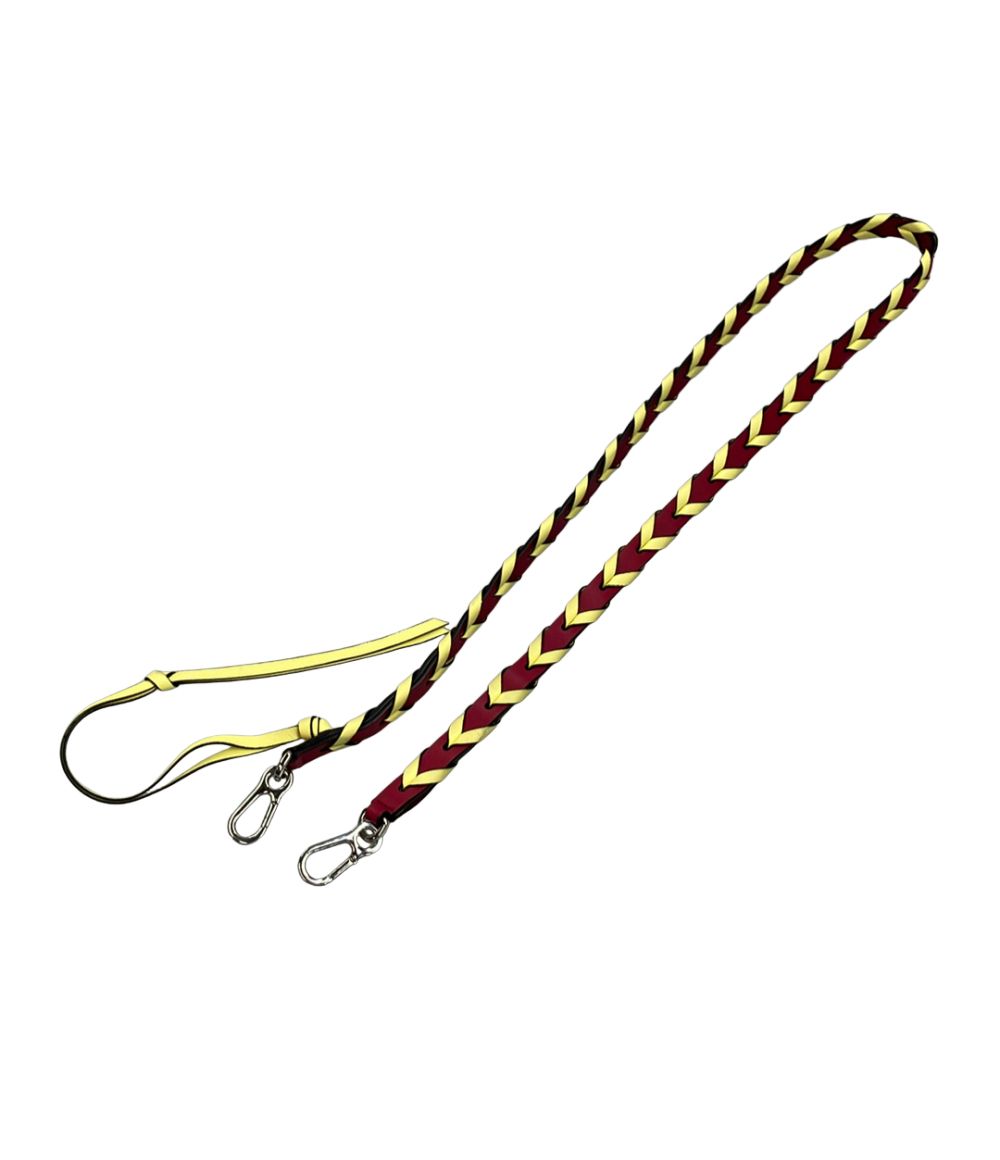 Loewe Shoulder Strap Bag Straps Burgundy