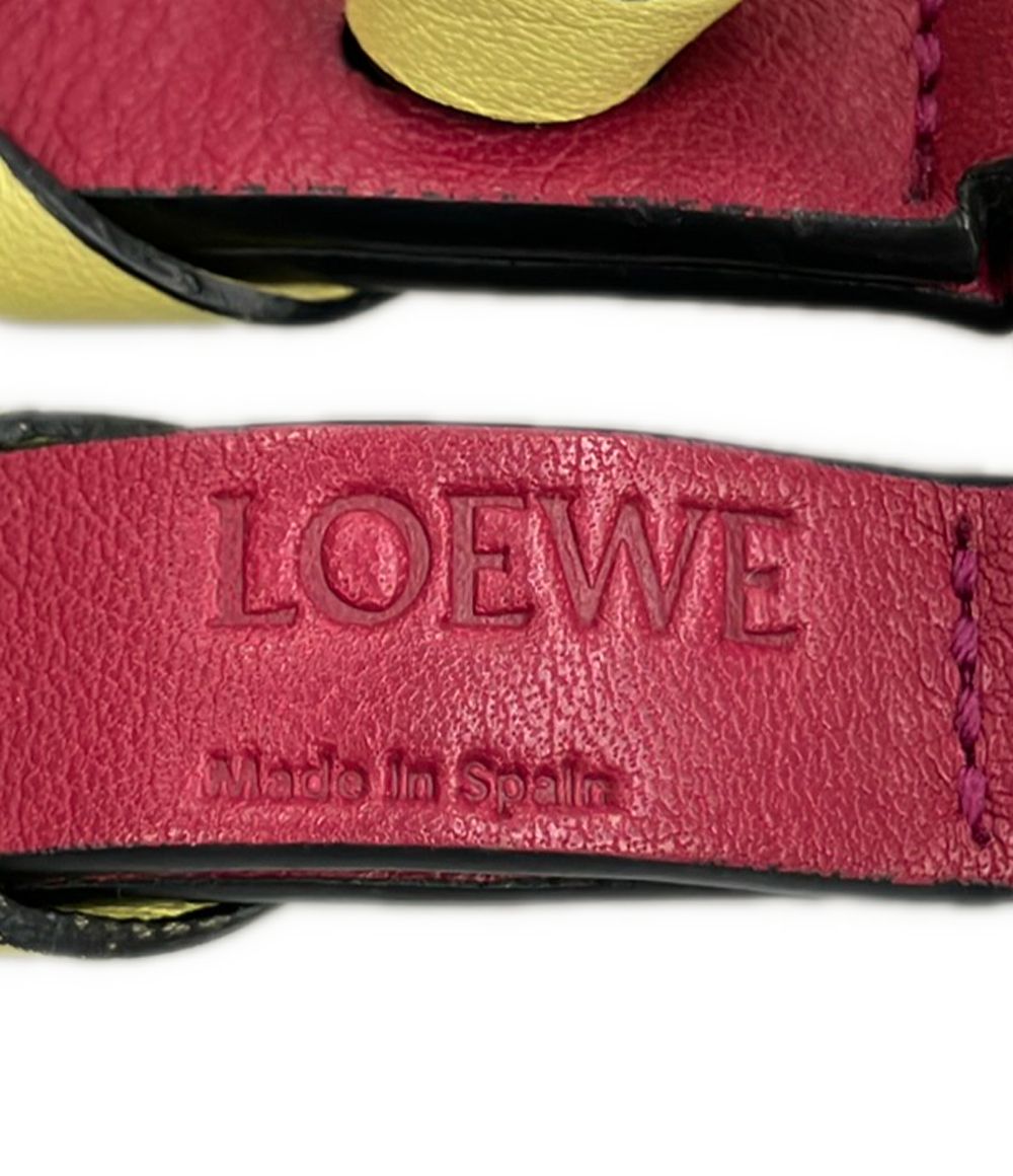Loewe Shoulder Strap Bag Straps Burgundy — view 3