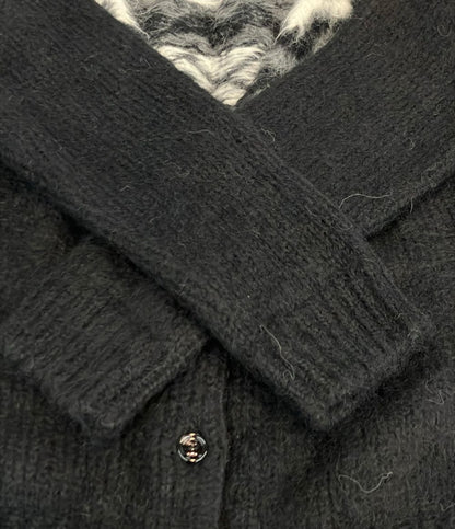 Celine Alpaca Wool Fair Isle Knit Cardigan — view 9