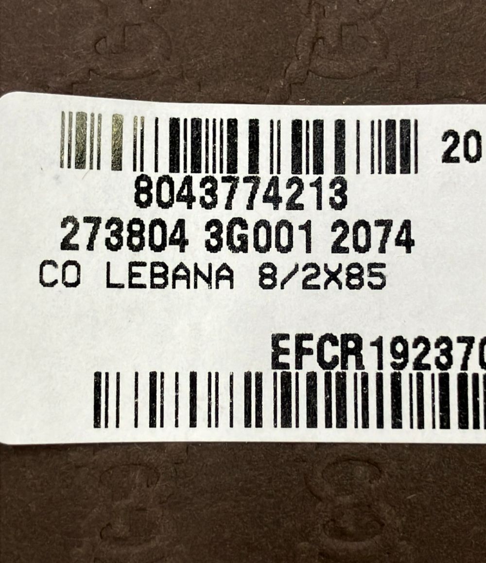Gucci Ribbon Scarf Silk 100% GG Charm — view 4