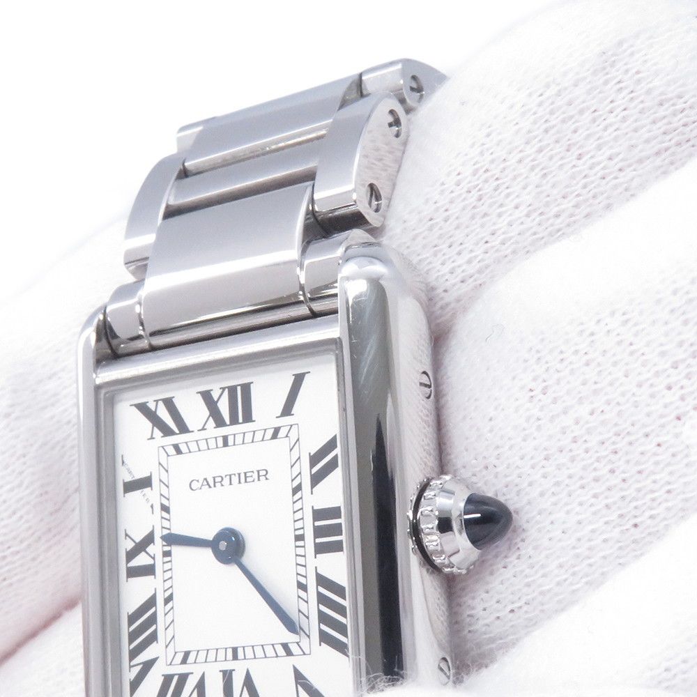 Cartier Tank Mast SM Watch Silver Dial Quartz — view 4