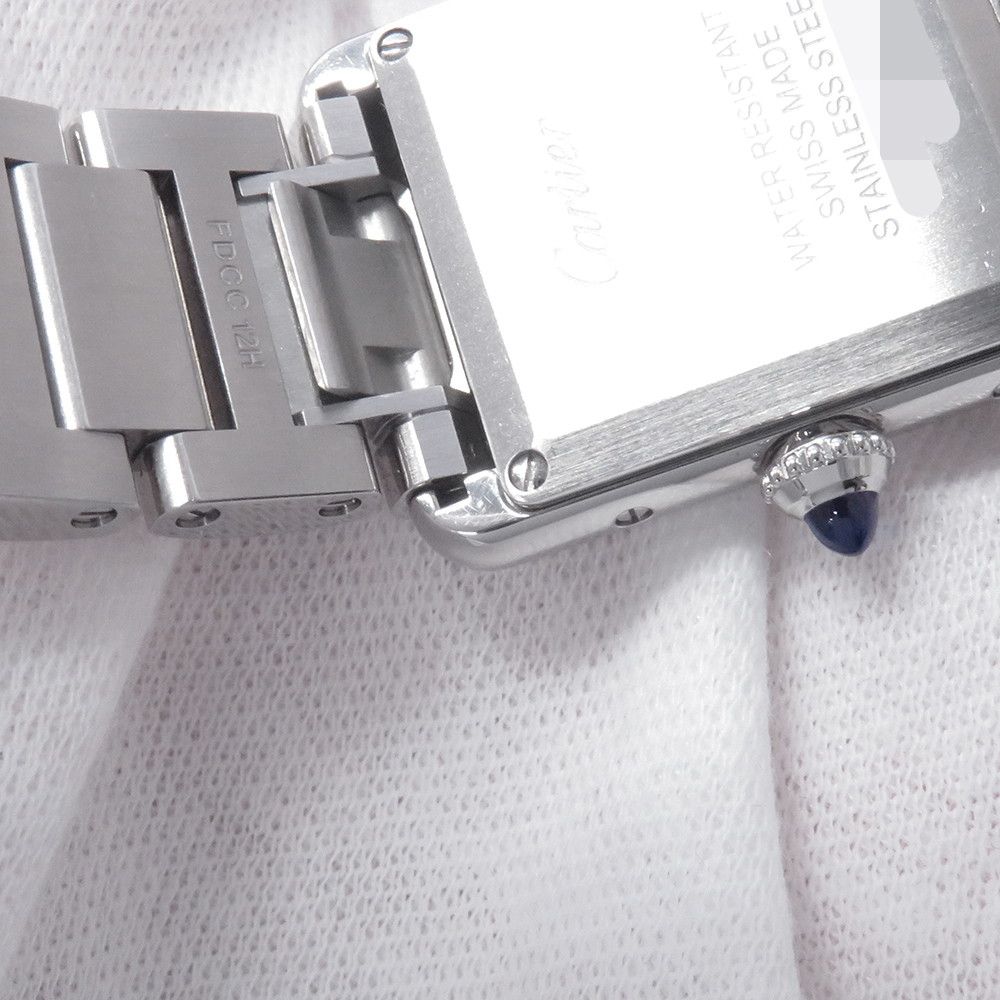 Cartier Tank Mast SM Watch Silver Dial Quartz — view 9