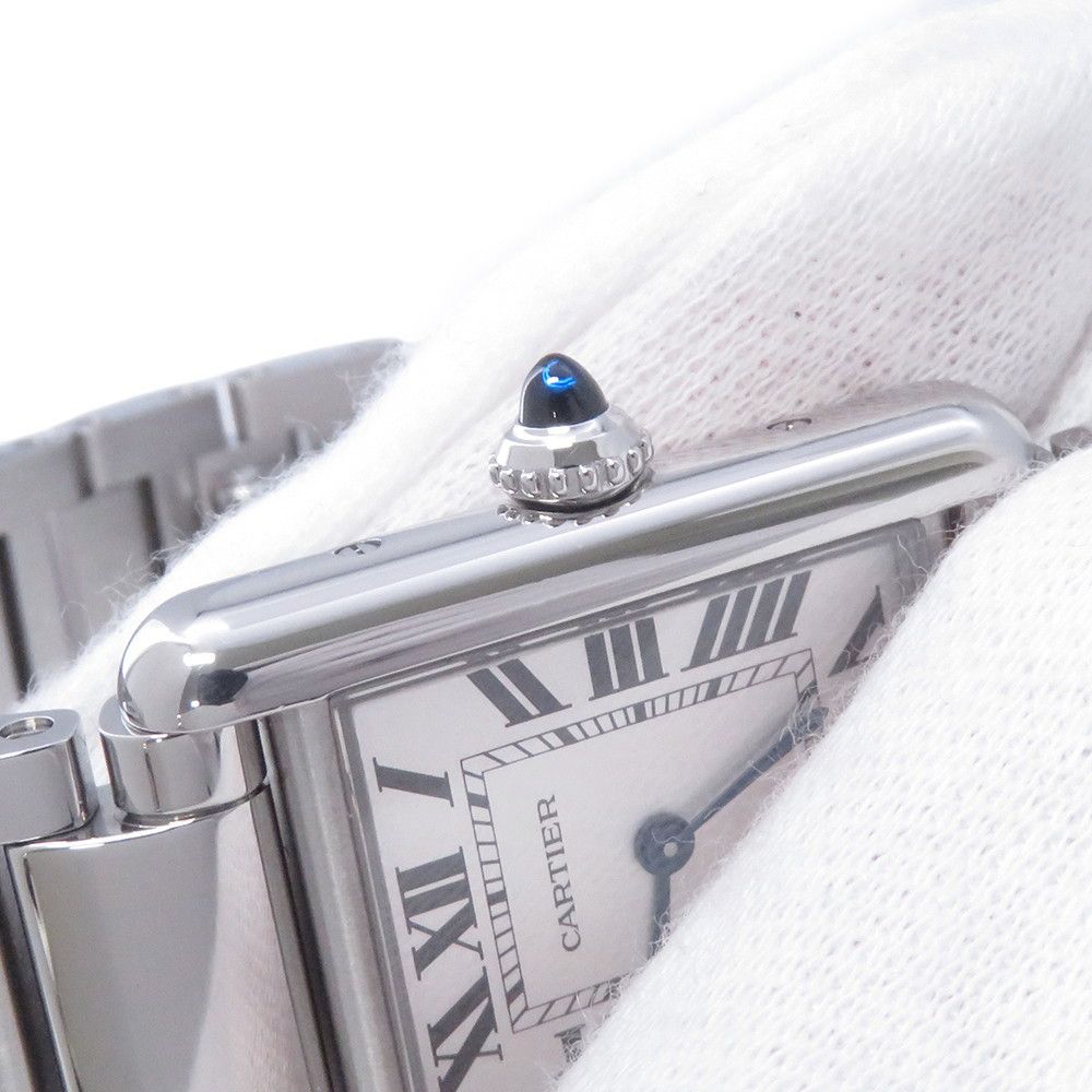 Cartier Tank Mast SM Watch Silver Dial Quartz — view 5