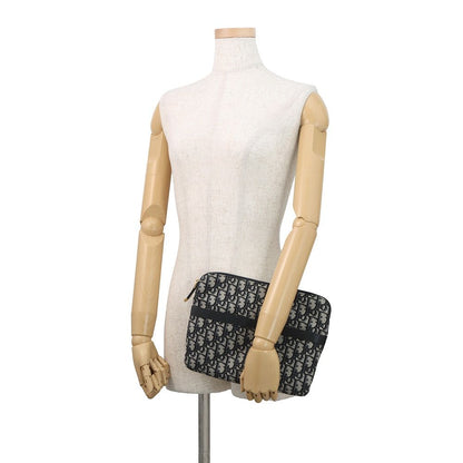 Dior Clutch Oblique Black Jacquard Travel Kit — view 4