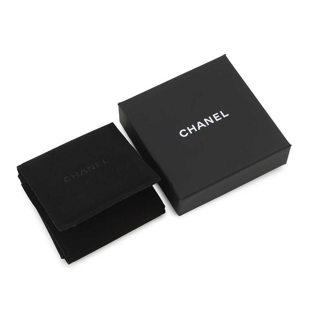 Chanel Brooch CC Logo Line Stone Faux Pearl — view 7