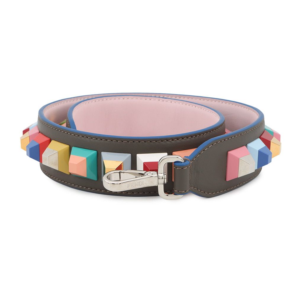 Fendi Shoulder Strap You Leather Studs
