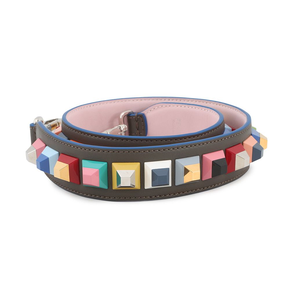 Fendi Shoulder Strap You Leather Studs — view 2
