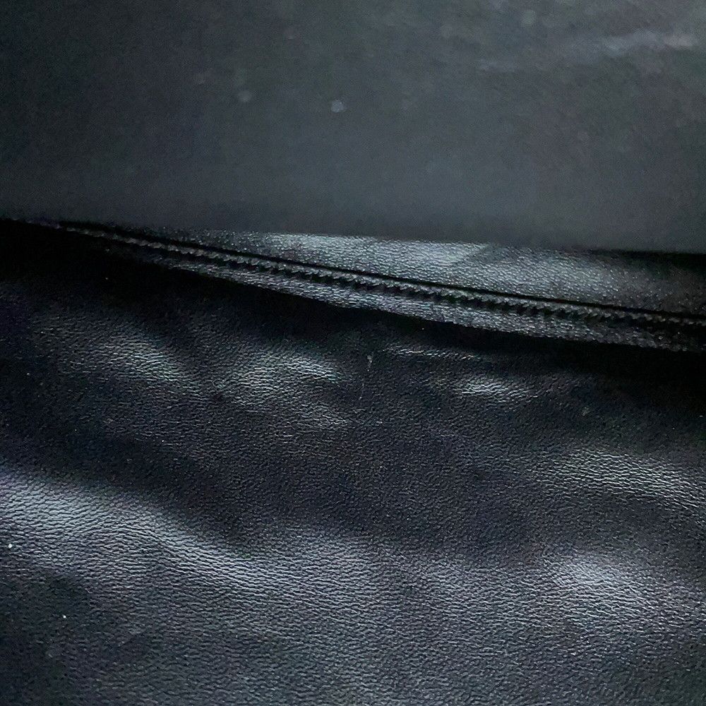 Gucci Shoulder Bag Micro GG Suede Leather B Small 2-Way Black — view 8