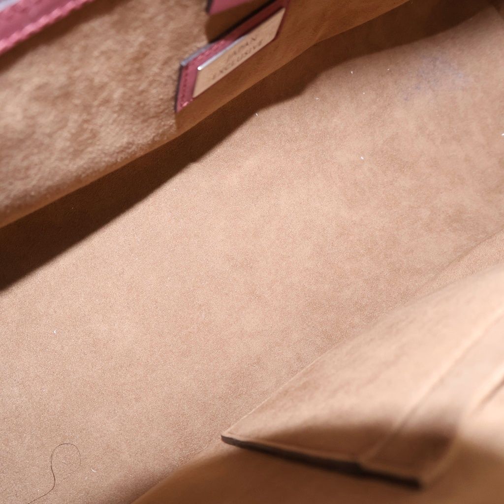 Gucci GG Blooms 2-Way Shoulder Bag Beige Pink Leather Silver — view 4