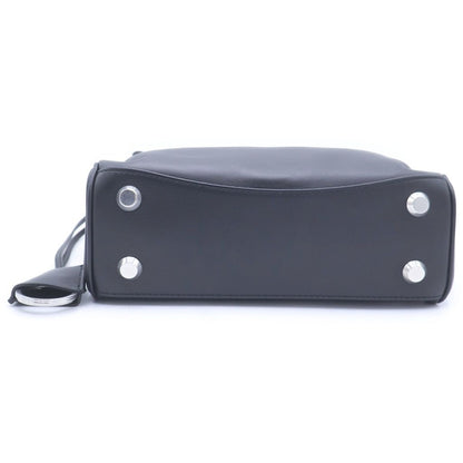 Balenciaga Rodeo Small Shoulder Bag 2-Way Black Leather Silver — view 5