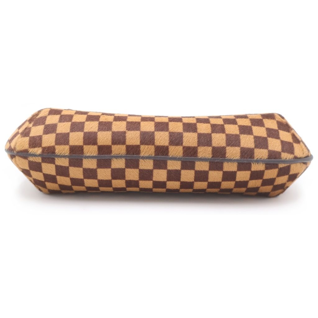 Louis Vuitton Tiger Damier Sauvage Handbag Calf Hair Brown — view 5