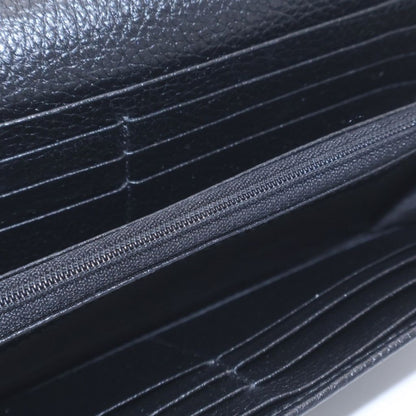Gucci Interlocking Leather Wallet Black — view 4