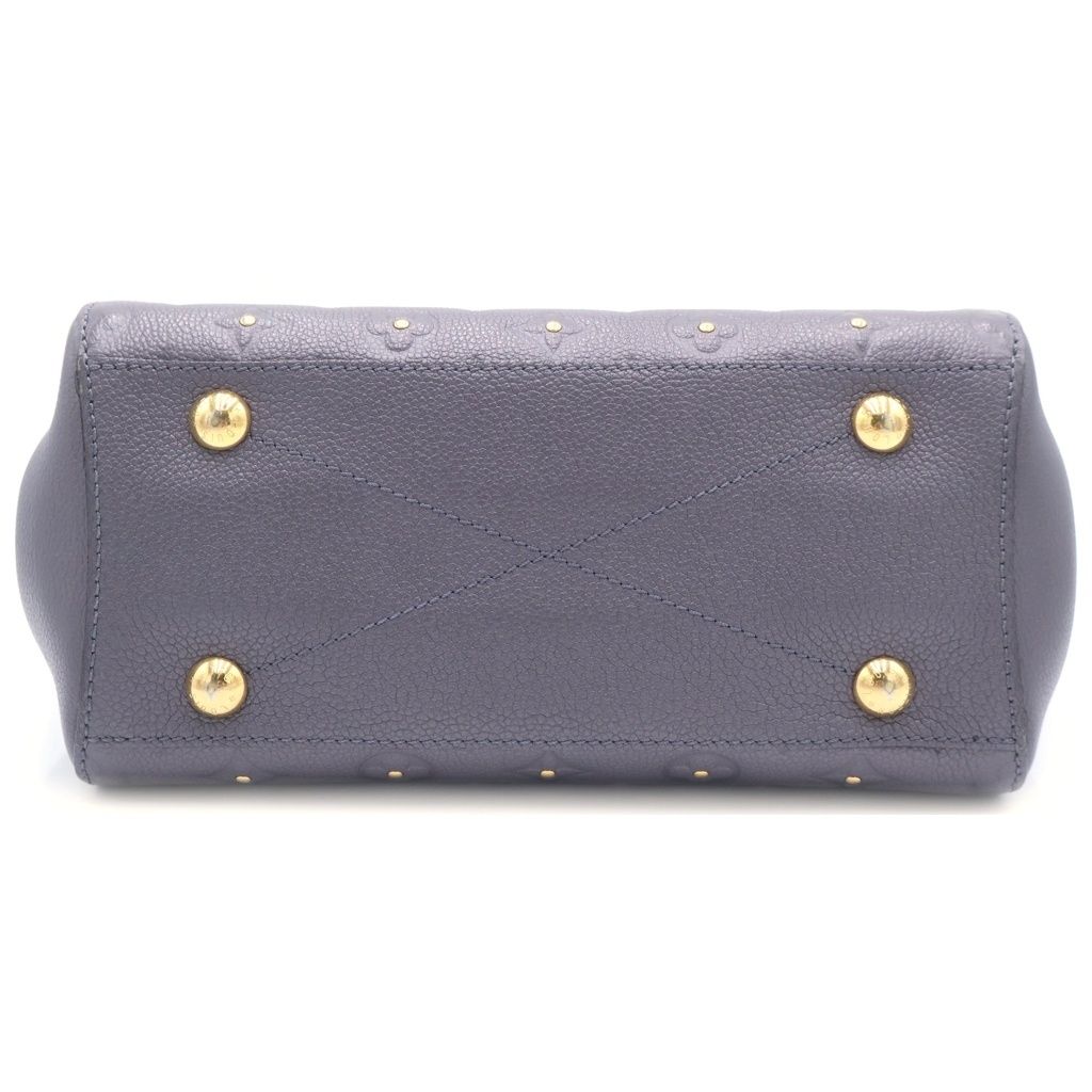 Louis Vuitton Monogram Empreinte Montaigne BB 2-Way Shoulder Bag Purple Leather — view 5