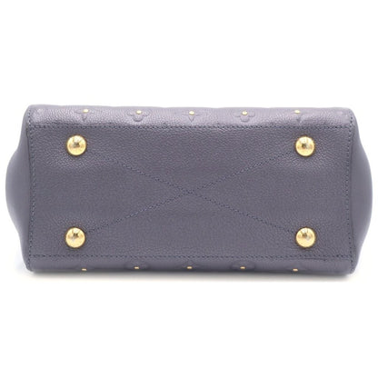 Louis Vuitton Monogram Empreinte Montaigne BB 2-Way Shoulder Bag Purple Leather — view 5