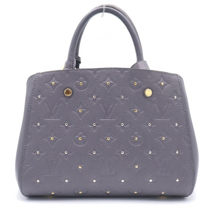 Louis Vuitton Monogram Empreinte Montaigne BB 2-Way Shoulder Bag Purple Leather — view 2