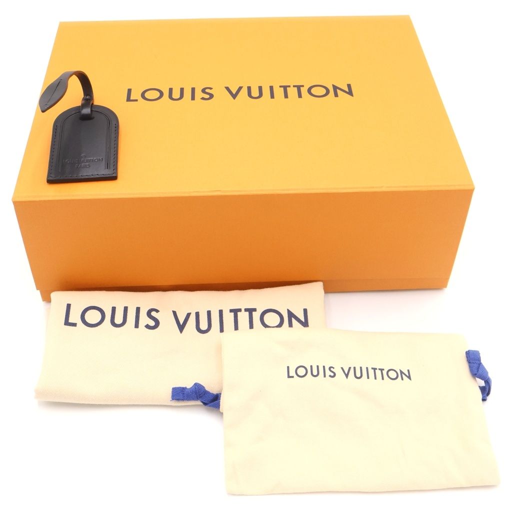Louis Vuitton Monogram Eclipse Pochette Accessoire XL Shoulder Bag Black — view 6