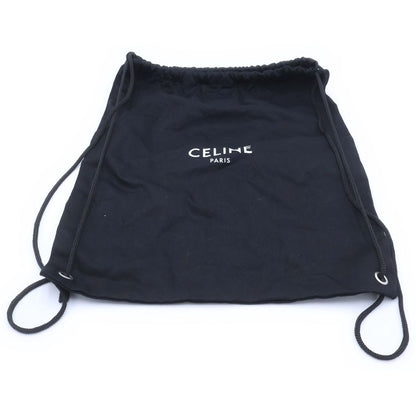 Celine Logo Embroidery Baseball Cap Black Hat — view 8