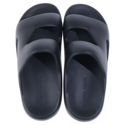 Bottega Veneta Gel Rubber Sandal Band Sandals Shoes Black — view 4