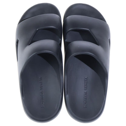 Bottega Veneta Gel Rubber Sandal Band Sandals Shoes Black — view 4