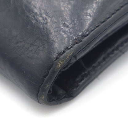 Chrome Hearts Wave Leather Wallet Black — view 5