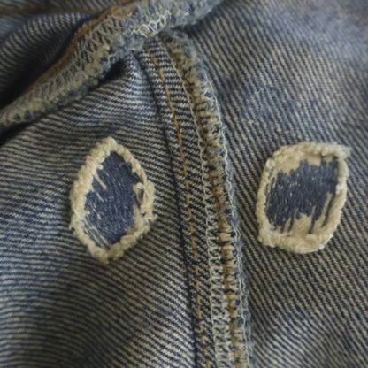 Saint Laurent Paris Straight Jeans Denim Pants Indigo — view 9