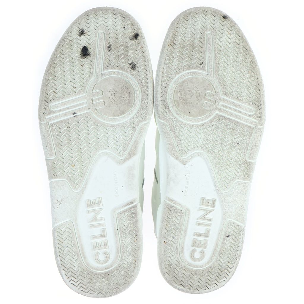 Celine Lace Up Low Cut Sneakers Shoes White — view 5