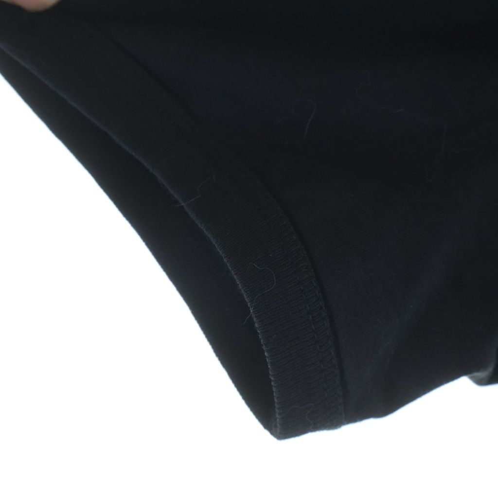 Dolce & Gabbana Front Cowboy Patch Crew Neck Short Sleeve Top T-Shirt Black — view 5