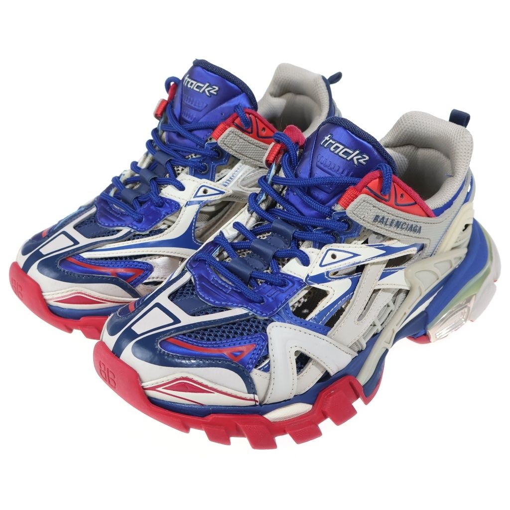 Balenciaga Track 2 Mesh Low Cut Sneakers Us7 Gray — view 2