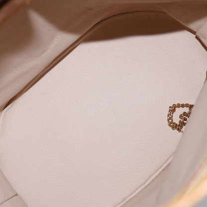 Louis Vuitton Monogram Bucket PM Tote Pouch Handbag Brown Gold Leather — view 4