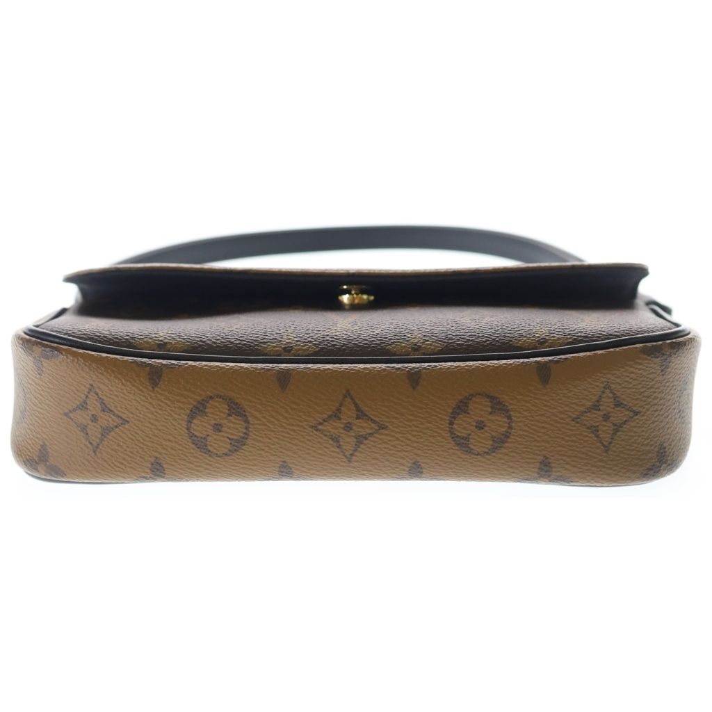 Louis Vuitton Monogram Reverse Wallet on Chain Ivy Shoulder Bag Brown Leather — view 5