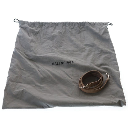 Balenciaga Rodeo 2-Way Shoulder Bag Beige Suede Silver — view 6
