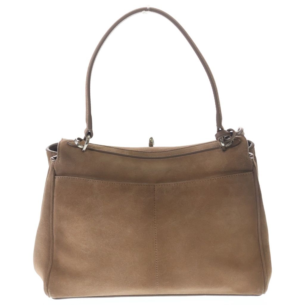 Balenciaga Rodeo 2-Way Shoulder Bag Beige Suede Silver — view 2