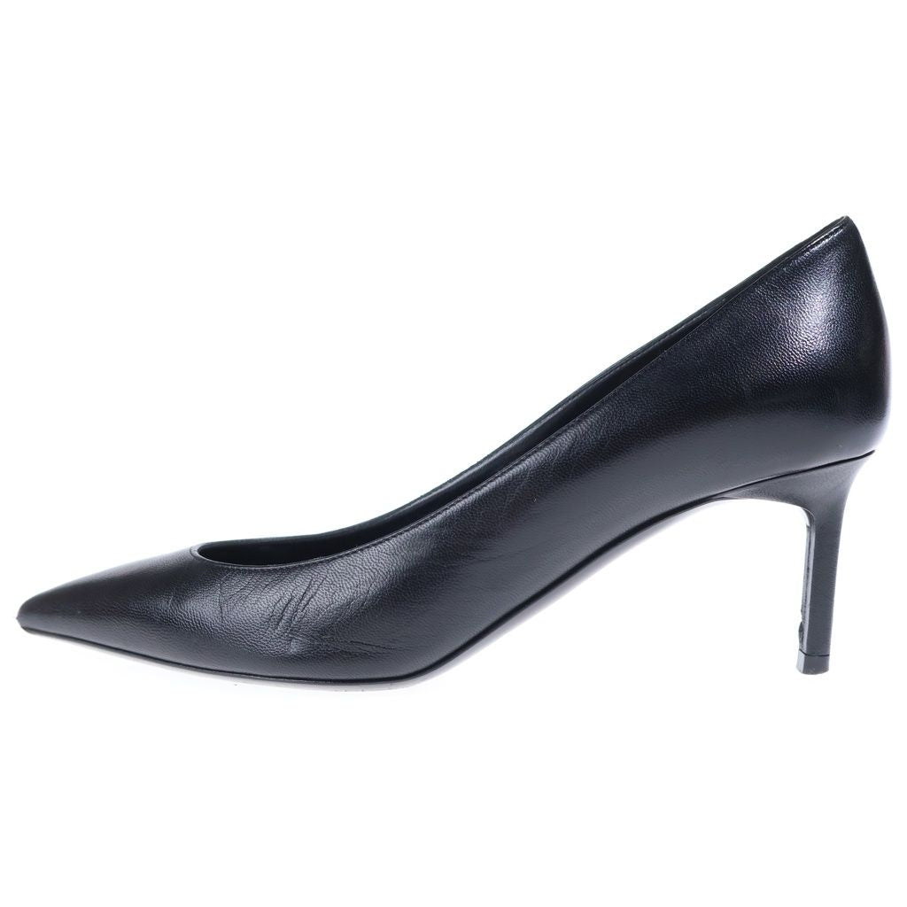 Saint Laurent Paris Pointed Toe High Heels Black
