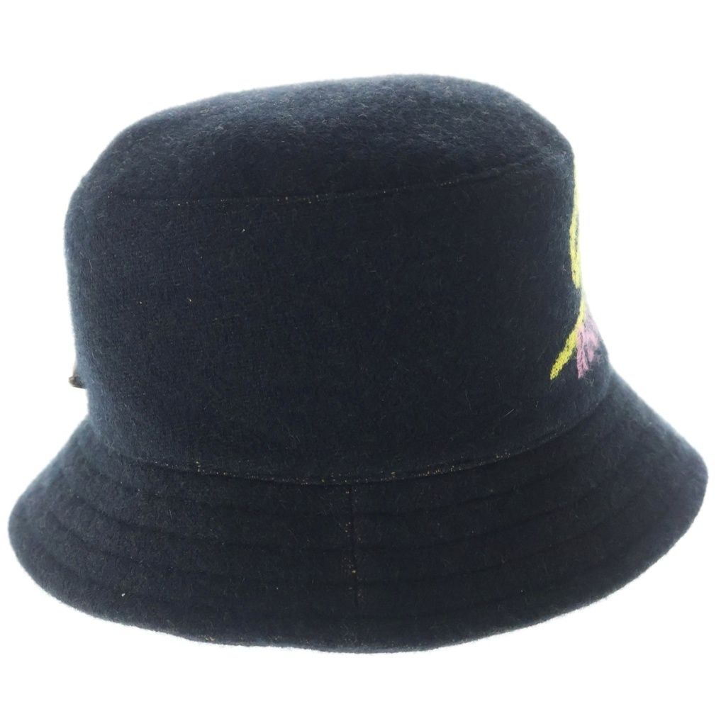 Chrome Hearts Matty Boy Ppo Sex Records Cashmere Bucket Hat Black — view 3