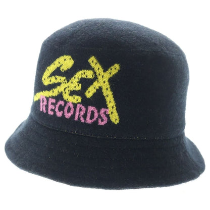 Chrome Hearts Matty Boy Ppo Sex Records Cashmere Bucket Hat Black