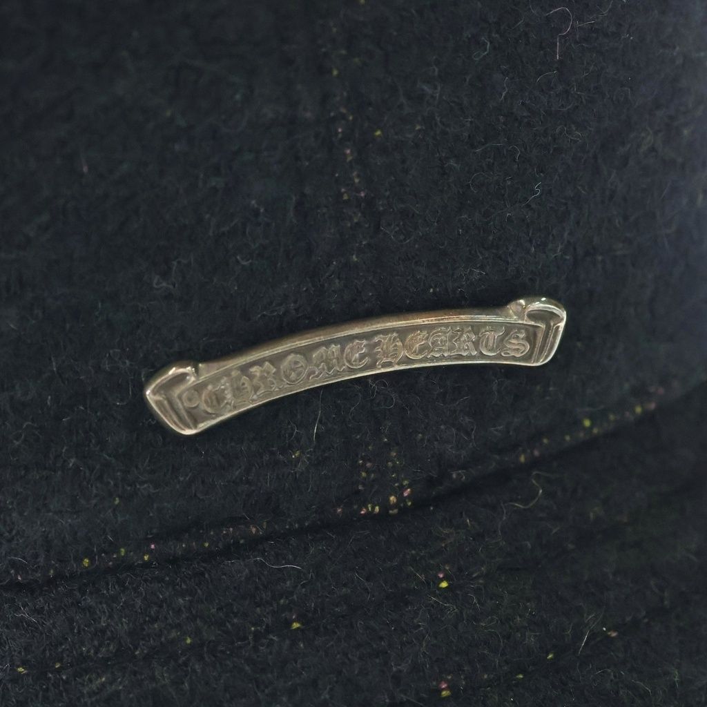 Chrome Hearts Matty Boy Ppo Sex Records Cashmere Bucket Hat Black — view 5
