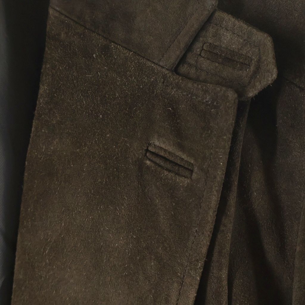 Gucci Leather Jacket Tailored Brown Cowhide 48 — view 4