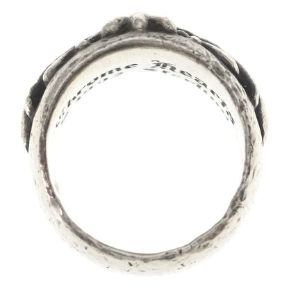 Chrome Hearts Flrl Crs Floral Cross Ring Silver — view 6
