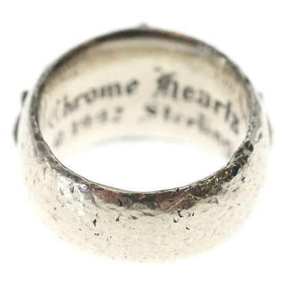 Chrome Hearts Flrl Crs Floral Cross Ring Silver — view 2