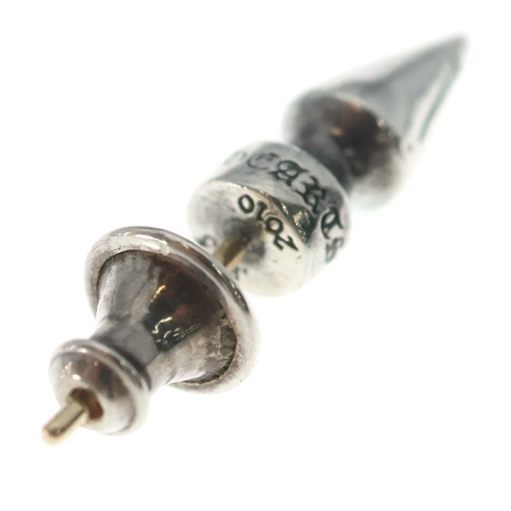 Chrome Hearts Spike Tny Std Tie Nice Pike Stud Earrings Silver — view 2