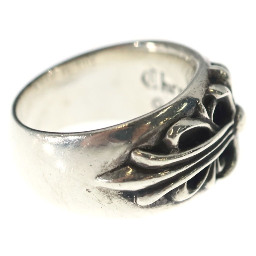 Chrome Hearts Flrl Crs Floral Cross Ring Silver — view 3