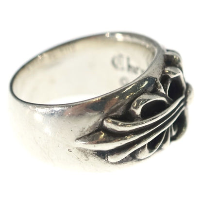 Chrome Hearts Flrl Crs Floral Cross Ring Silver — view 3