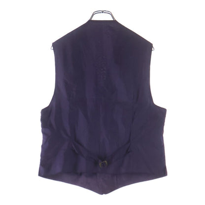 Hermes Nubuck Gilet Vest Purple Silk Suede — view 2