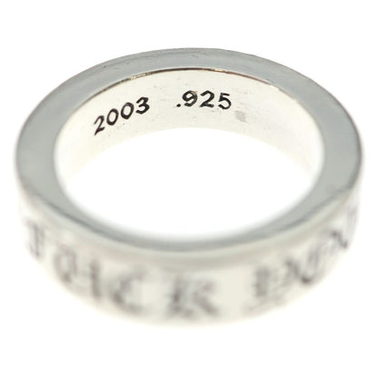 Chrome Hearts mm Spacer Fuck You mm Ring Silver — view 5