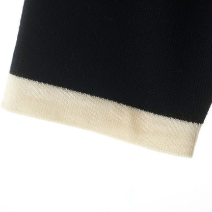 Gucci GG Pique Knit Dress Black Ivory — view 5